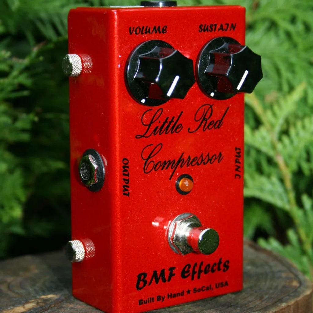 BMF Effects Little Red Compressor Pedal