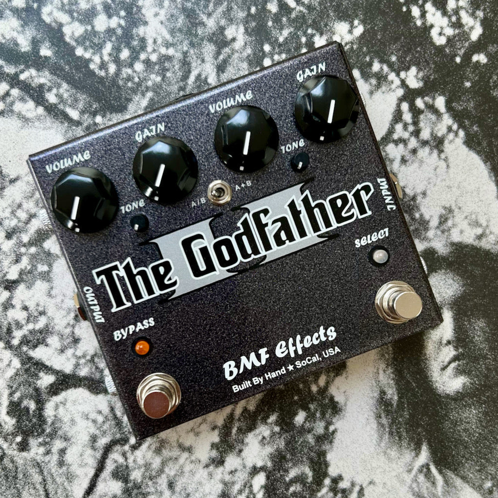 BMF Effects The Godfather II Dual Overdrive Pedal