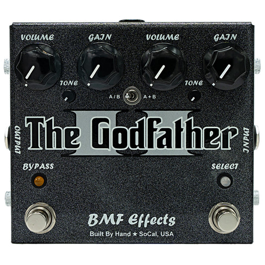 BMF Effects The Godfather II Dual Overdrive Pedal