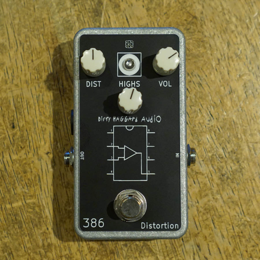 Dirty Haggard 386 Distortion Pedal - DeathCloud Pedals