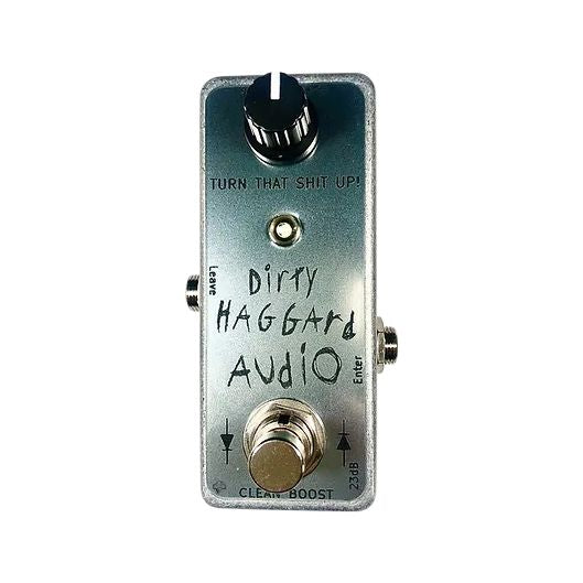 Dirty Haggard Clean Boost Pedal | All Colors Available - DeathCloud Pedals