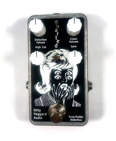 Dirty Haggard Gnarled Pedal | White & Black Available - DeathCloud Pedals