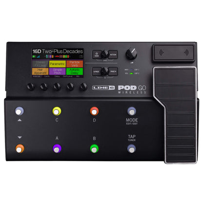 Line 6 POD Go Wireless Pedal | Multi-Effect Floor Processor