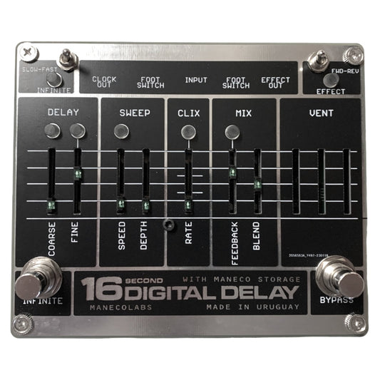 Maneco Labs 16 Seconds Delay Reissue Pedal